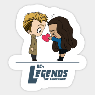 Zari and John - Valentine's Day Sticker